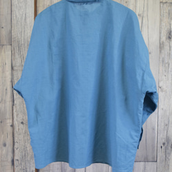 bansyuori  cotton/linen wide shirt コットン/リネン　ワイドシャツ 5枚目の画像