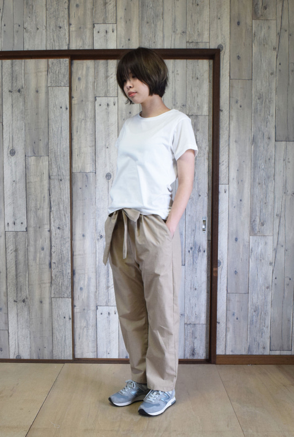 unisex relaxed pants bansyuori　ユニセックスリラックスパンツ 3枚目の画像