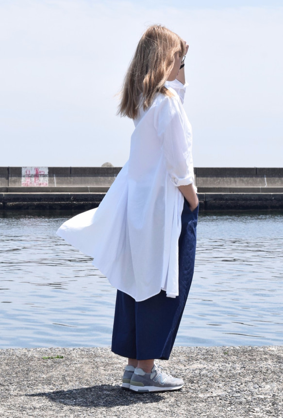 ¥2000-OFF shirt onepiece bansyuori シャツワンピース 3枚目の画像