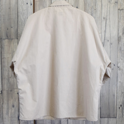 SALE bansyuori  wide shirt 　テンセル　ワイドシャツ 5枚目の画像