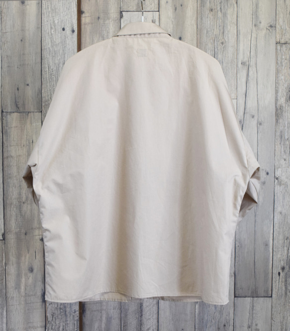 SALE bansyuori  wide shirt 　テンセル　ワイドシャツ 5枚目の画像