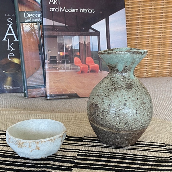 お酒の器　徳利とお猪口＿陶器