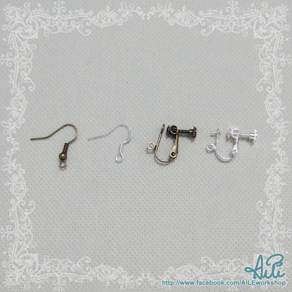 Rose Quartz Earrings 3枚目の画像