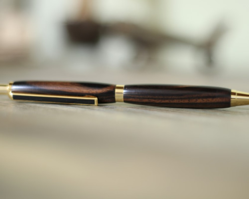 黒檀」木軸シャープペンシル 0.5ｍｍ【受注制作】 ペン・筆記用具 工房