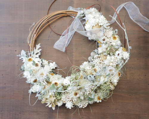 ◆ホワイトリース◇ナチュラルリース◇プレゼント fer07.jpg