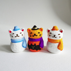 レジン　黒い帽子のねこ　見本 6枚目の画像