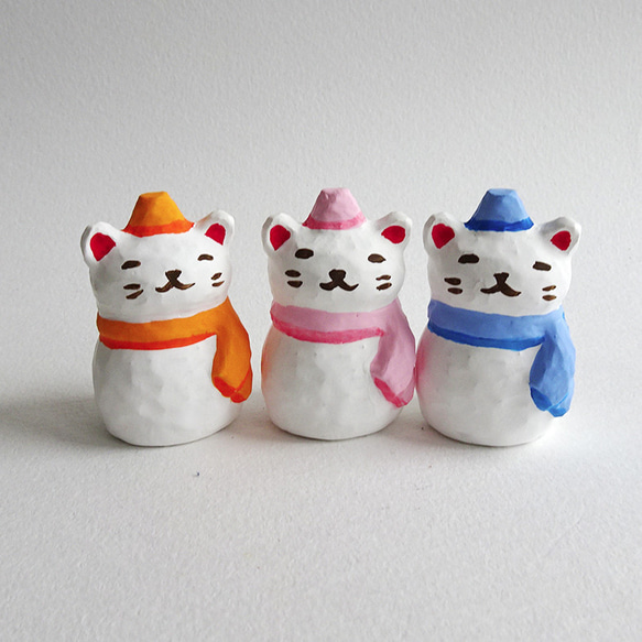レジン　黒い帽子のねこ　見本 7枚目の画像