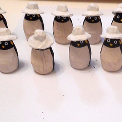 木と粘土　子供ペンギンとイチゴ味31 6枚目の画像