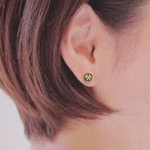 s様　K18YG ダイヤモンド スタッドピアス スタッドダイヤ～ K18YG 0.40ct ダイヤモンド ピアス ピアス