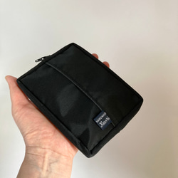 【2way】デスクまわり バッグにもかさばらない 携帯用に便利なポーチ一体型 ポケットティッシュケース《選べる2タイプ》 8枚目の画像