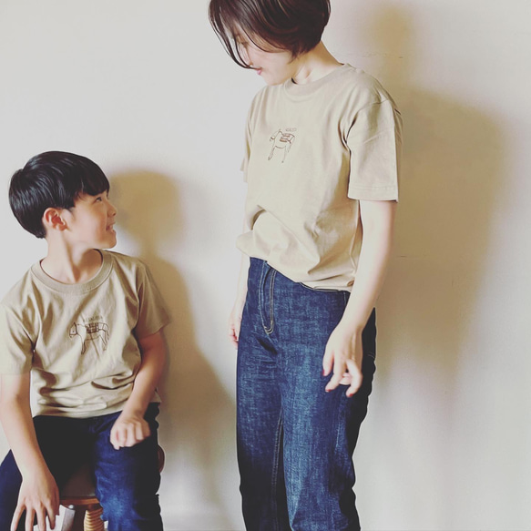 ロバさんTシャツ（kids） 5枚目の画像