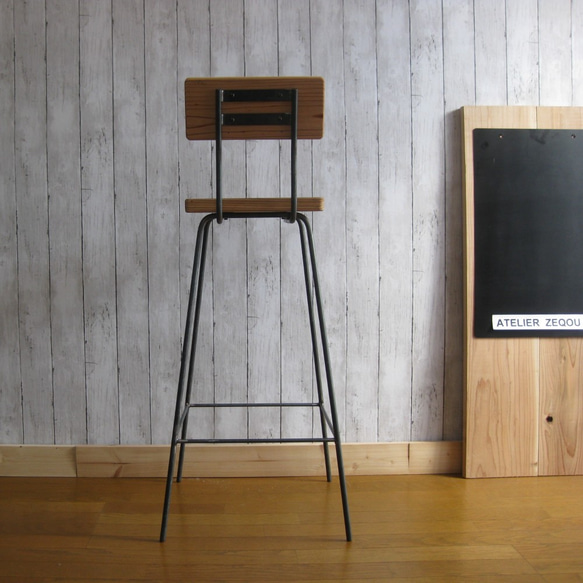 カウンターチェア　アイアン　杉板 人気・おすすめ｜使いやすい・旅行におすすめ 品質保証 全国発送 正規品・日本国内発送・安心保証付き