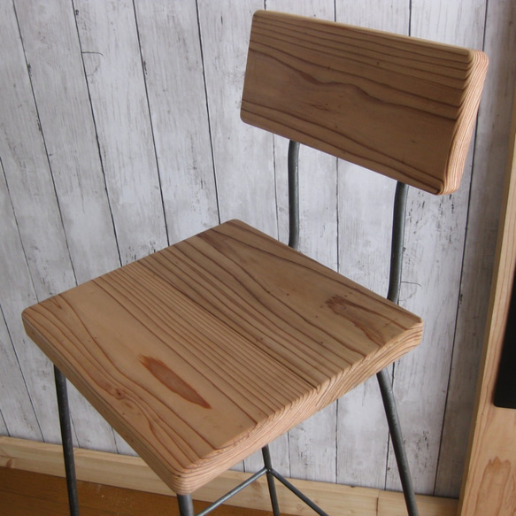 カウンターチェア　アイアン　杉板 人気・おすすめ｜使いやすい・旅行におすすめ 品質保証 全国発送 正規品・日本国内発送・安心保証付き