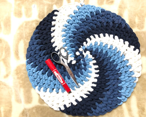 靴下はぎれ　ハンドメイド　座布団　セット 0_4831354dc2eae3313ec83e681bdf