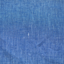 SALE★バッククロスエプロン・フレンチリネン×コットン・肩がこりにくい　かぶるタイプ　ブルー 8枚目の画像