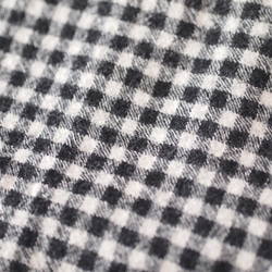 【受注製作】うっすらチェックとふんわりギンガムのスヌード 7枚目の画像