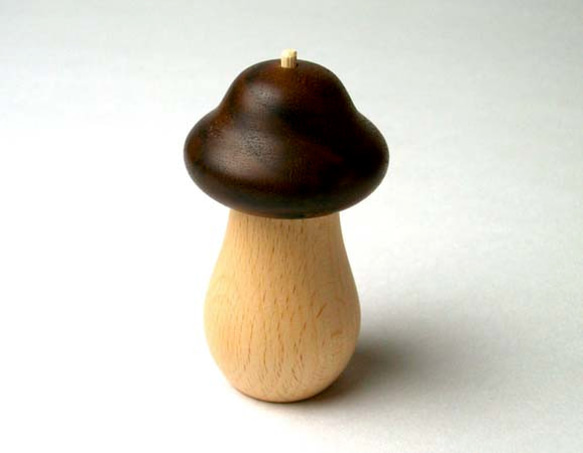 木製薰香台（香菇） 第1張的照片