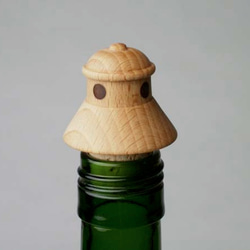 木製瓶塞（幽浮造型） 第2張的照片