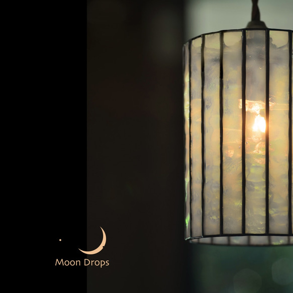 lchuang様ご注文　【送料無料】 Moon Drops Lamp 雪花（ペンダントタイプM） 3枚目の画像
