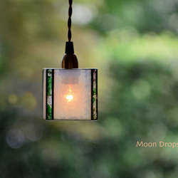 【送料無料】Moon Drops Lamp P3 　ホワイトキューブ　 1枚目の画像