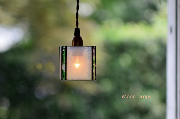 ひでくん様ご注文　【送料無料】Moon Drops Lamp P3 　ホワイトキューブ２個　 1枚目の画像