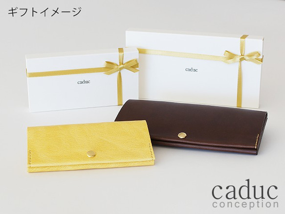 SMART LONG WALLET / white (cow leather) 第5張的照片