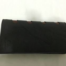 牛革の長財布  ( Leather Wallet ) 2枚目の画像