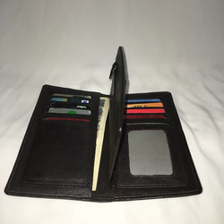 牛革の長財布  ( Leather Wallet ) 5枚目の画像