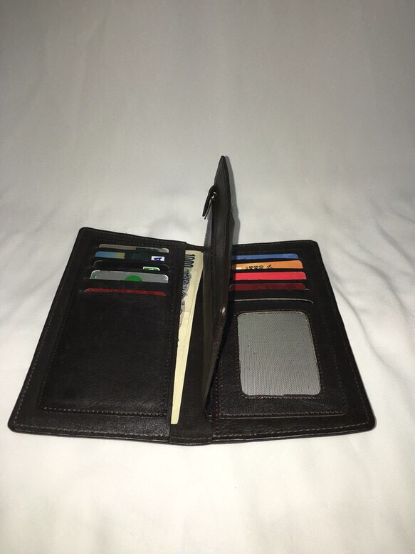 牛革の長財布  ( Leather Wallet ) 5枚目の画像