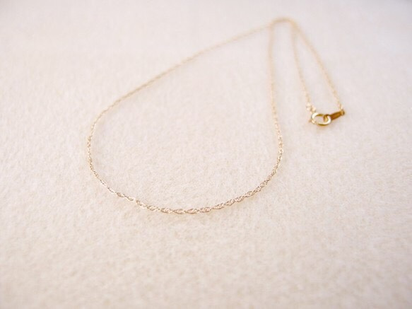 [14kgf] Rope chain necklace : 40cm 1枚目の画像