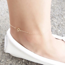 [14kgf] Rope chain anklet 4枚目の画像