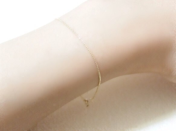 [14kgf] Swage chain bracelet 第3張的照片