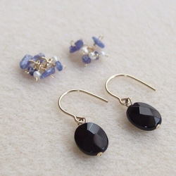 [14kgf] 2WAY Onyx × tanzanite 2枚目の画像