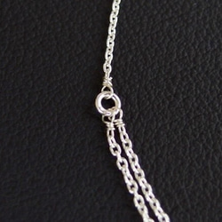 [Silver 925] Lariat : Double cable chain 第4張的照片