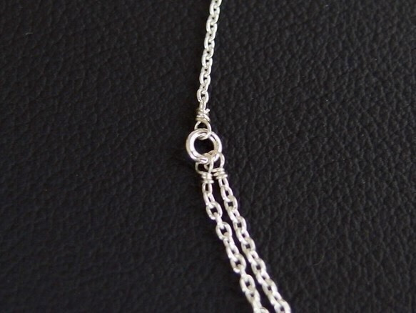 [Silver 925] Lariat : Double cable chain 第4張的照片