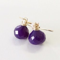 [14kgf] Onion : purple chalcedony 1枚目の画像