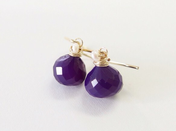 [14kgf] Onion : purple chalcedony 1枚目の画像