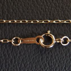 [14kgf] Rectangle chain bracelet 4枚目の画像