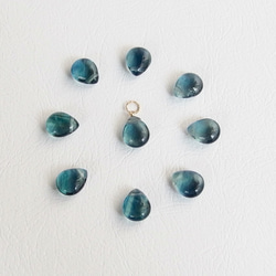 [14kgf] Necklace top : blue fluorite 第1張的照片