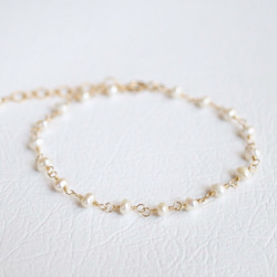 [14kgf] Pearl bracelet 1枚目の画像