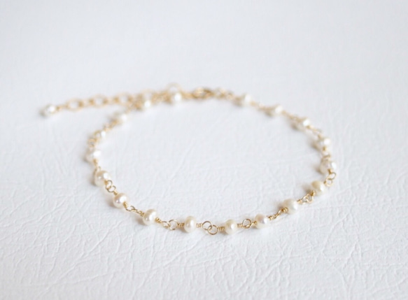 [14kgf] Pearl bracelet 第1張的照片