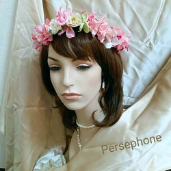 送料無料★～ Persephone～ペルセポーネ　花冠 1枚目の画像