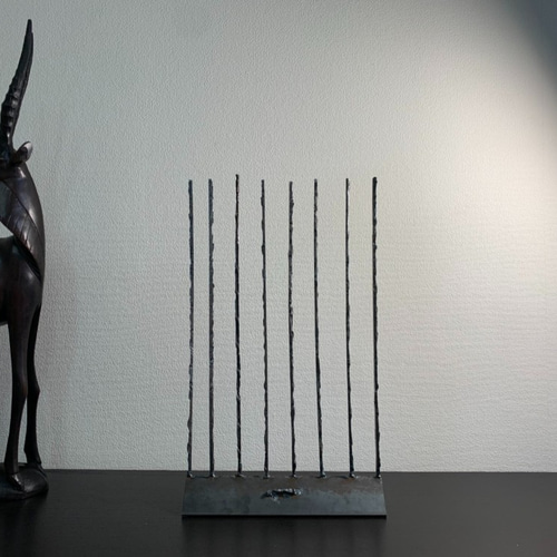 溶接アート　アイアン製　鎖のオブジェ　鎖　置物　展示品 溶接アート アイアン製 鎖のオブジェ 鎖 置物 展示品｜Yahoo
