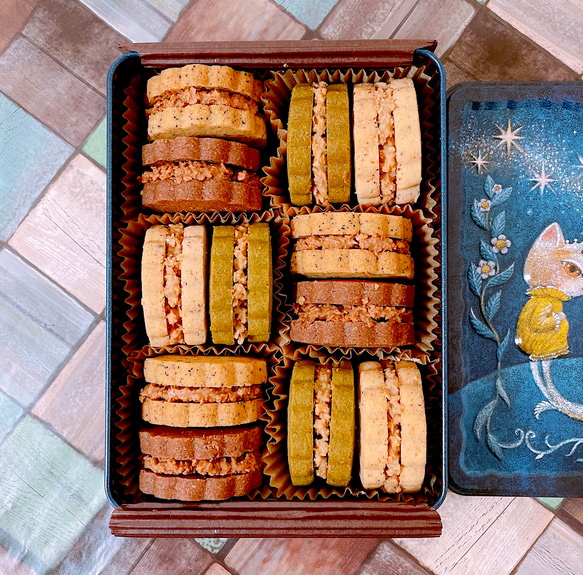 フィヤンティーヌサンドクッキー4種セット 2枚目の画像