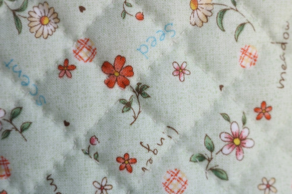 スーちゃんのファスナーポーチ（グリーン） 7枚目の画像