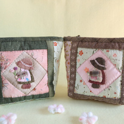 スーちゃんのファスナーポーチ（グリーン） 10枚目の画像