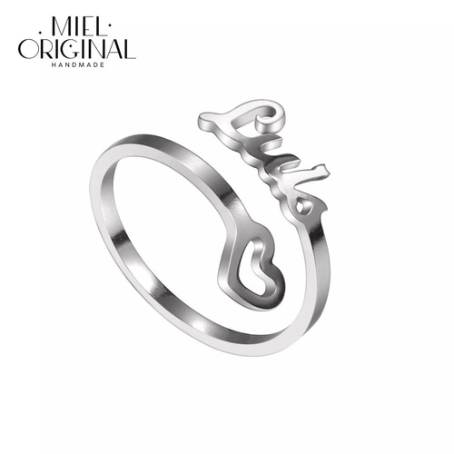 名入れ 二箇所文字入れ 中抜きハート オリジナル シンプル カスタム