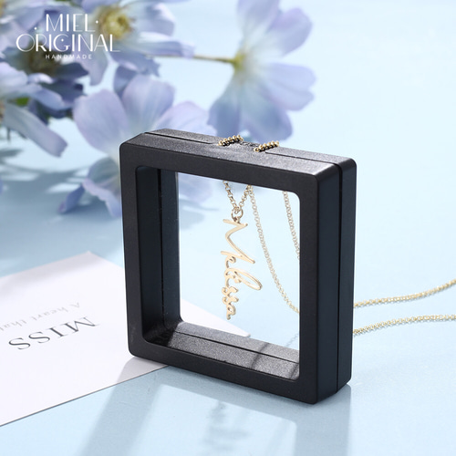 名入れ✨手書き風 筆記体 ぶら下がりネックレス シルバー925 ネーム