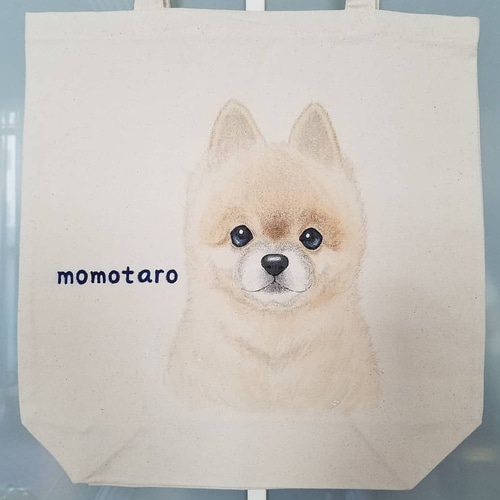 うちのこかばん ～イラストオーダートートバッグ～ トートバッグ 