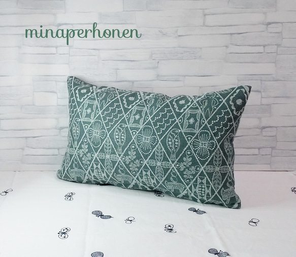 ミナペルホネン ハンドメイド☆ミニクッションカバー(ヌードクッション付き) ミナペルホネン ハンドメイド☆ミニクッションカバー(ヌード